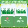 24 Pcs Green Grass Jumbo Borders Grass Boarder Trim Paper