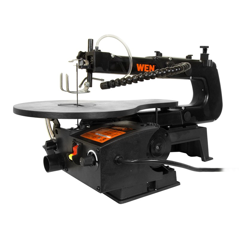 WEN Variable Speed Scroll Saw, 16-Inch with Work Light (3921)