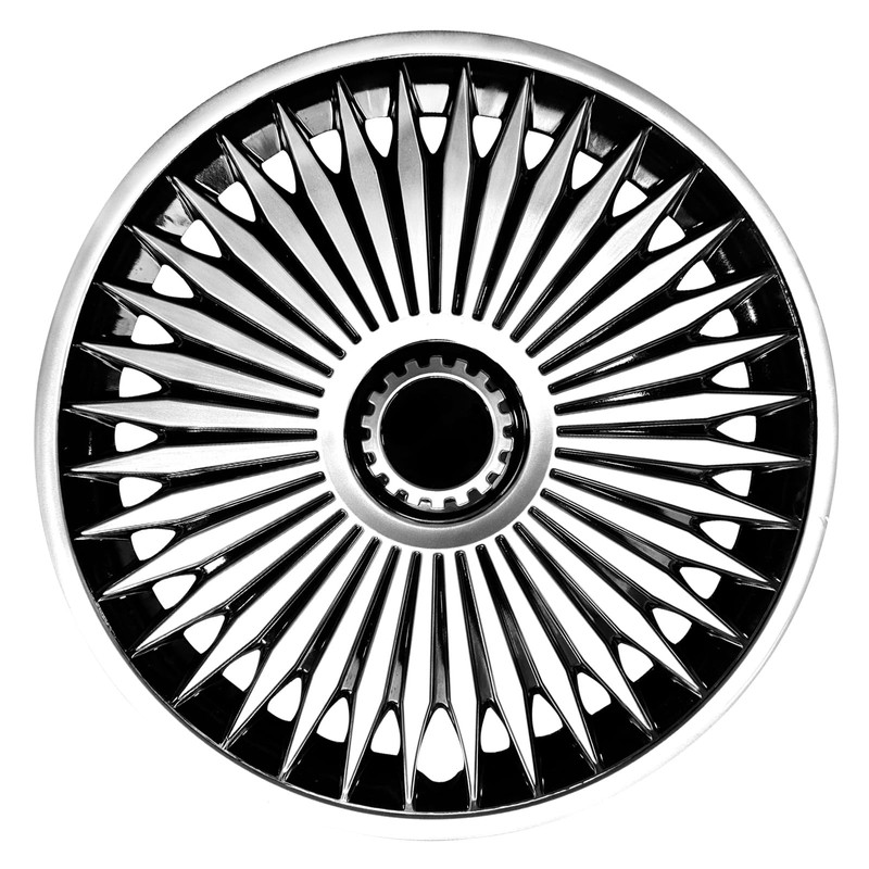 14 inch Wheel Covers for Iron Rim, 14" Black Hubcap
