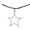Hyclam Unique Star Pendant Necklace Hollow Star Choker Y2K Style