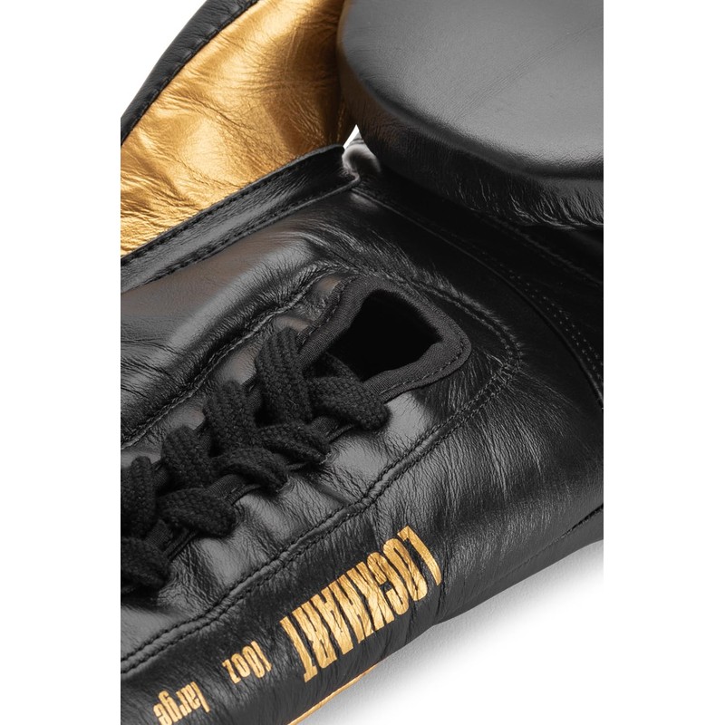 Tapout Lockhart 960011 Leather Boxing Gloves 08 oz R Black