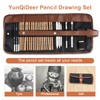 YunQiDeer Drawing Pencils, Art Supplies Sketch Pencils Kit for Kids