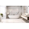 SENTO Bathtub and Shower 3 Handle Tub Trim Set For