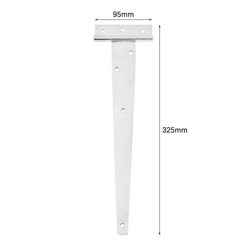 Set of 4 ZONADAH Garden Shed Door Hinge Heavy Duty
