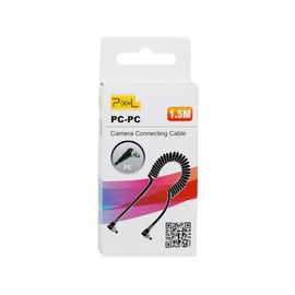 CamerAcc Pixel PC-PC Camera Connecting Cable (PC to PC) for Onboard Flashgun, Compatible with Pixel TR-331/TR-332