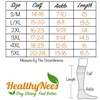 HealthyNees Daily 15-20 mmHg Compression Leg Calf Relief Closed Toe