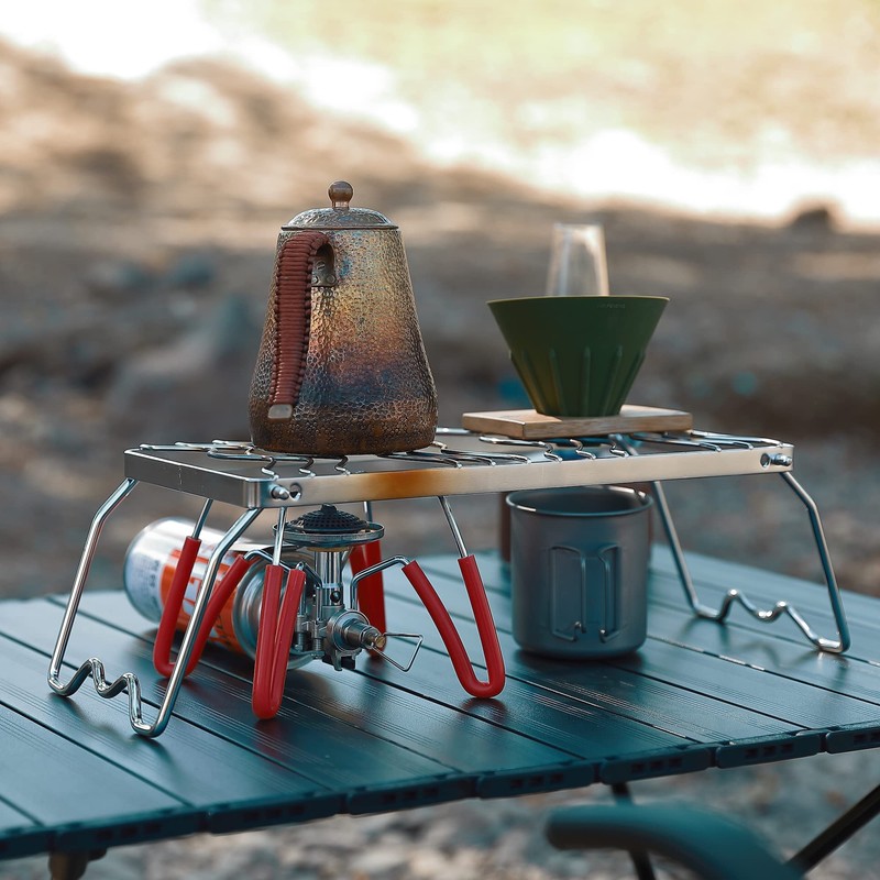 Camping Moon (CAMPING MOON) Cooker Stand Mini, Height Adjustable in