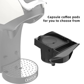 KOTLIE EM-308A Capsule Coffee Machine Pod Accessory for K-cup Capsule