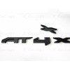 Auto Grill Door Rear Gloss Black AT4X SIERRA OVERLAY Emblem