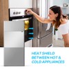FLASLD Aluminum Heat Shield Mat for Grill, Stove, Oven and