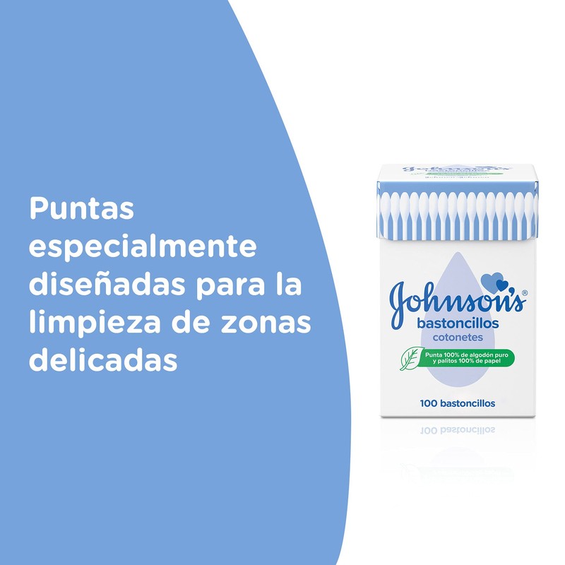 Johnsons and Johnsons Cotton Buds -Pack of 100