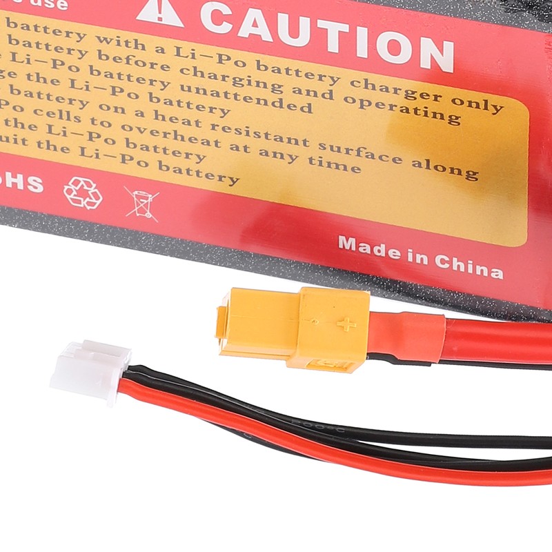 6000mAh LargeCapacity Lithium Battery 11.1V 45C 3S XT60 Plug Model