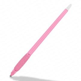 10PCS Disposable Microblading Eyebrow Pen – Nano Blade Tattoo Hand Tool with Pigment Sponge for Precise Brow Shaping (10PCS Pink Pen 0.15 18U-Type A)