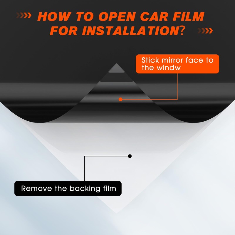 PAMAGOO 20% Percent Car Window Tint, 20% VLT Nano Ceramic