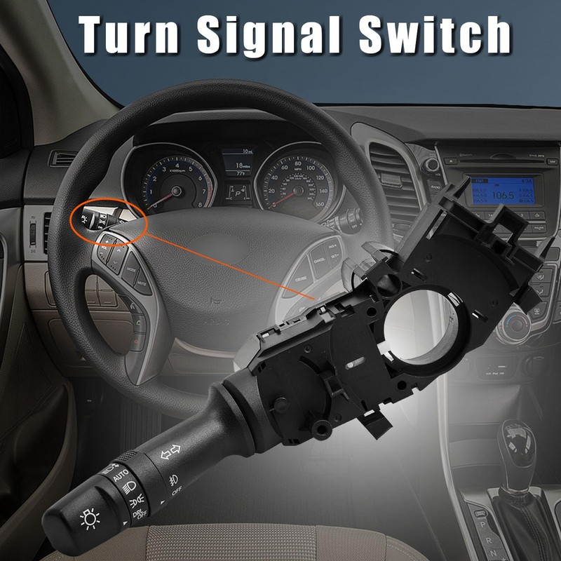 Headlight Dimmer Turn Signal Switch Fit for Hyundai Elantra 2013-2016,
