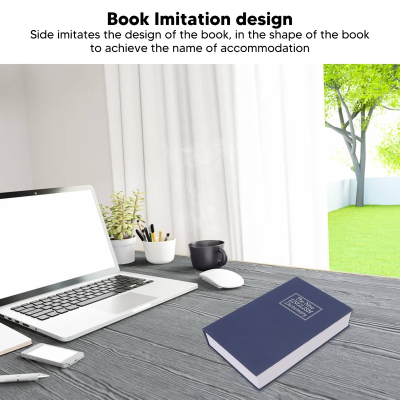 Book Safe Simulation Book Safe Box Portable Money Storing Box