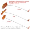 Briout Marshmallow Roasting Sticks 12 Colors Extra Long 45'' Stainless