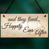 RED OCEAN And They Lived Happily Ever After Hanging Wedding