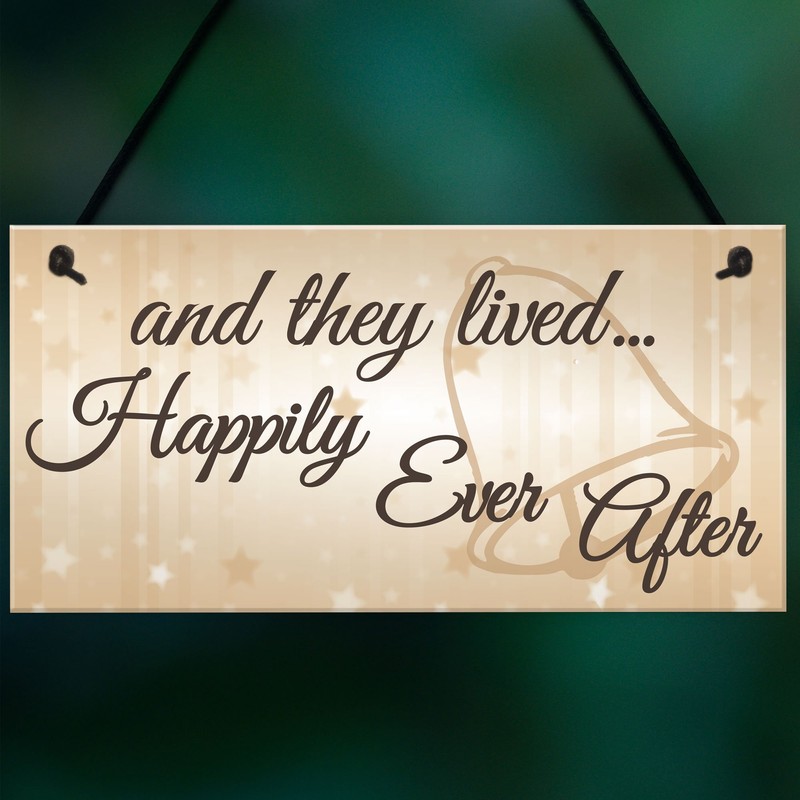 RED OCEAN And They Lived Happily Ever After Hanging Wedding