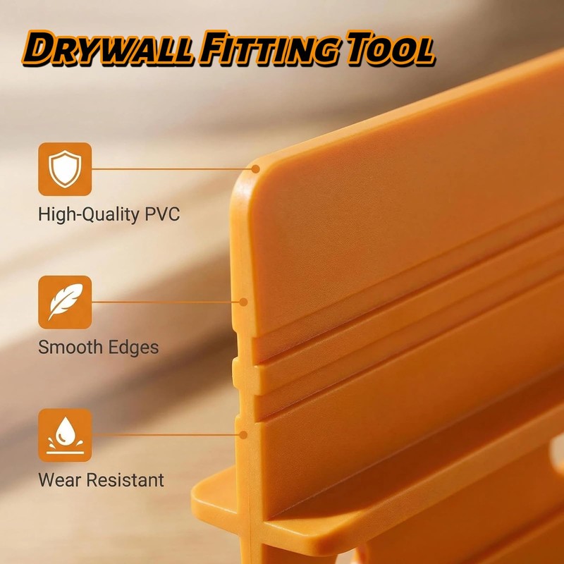 10 PCS Heavy Duty Drywall Fitting Tool,Drywall Plasterboard Ceiling Auxiliary