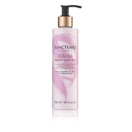 Sanctuary Spa Body Lotion, White Lily & Damask Rose Body Moisturiser with Lotus Flower and Vitamin C, Vegan and Cruelty Free, 250 ml
