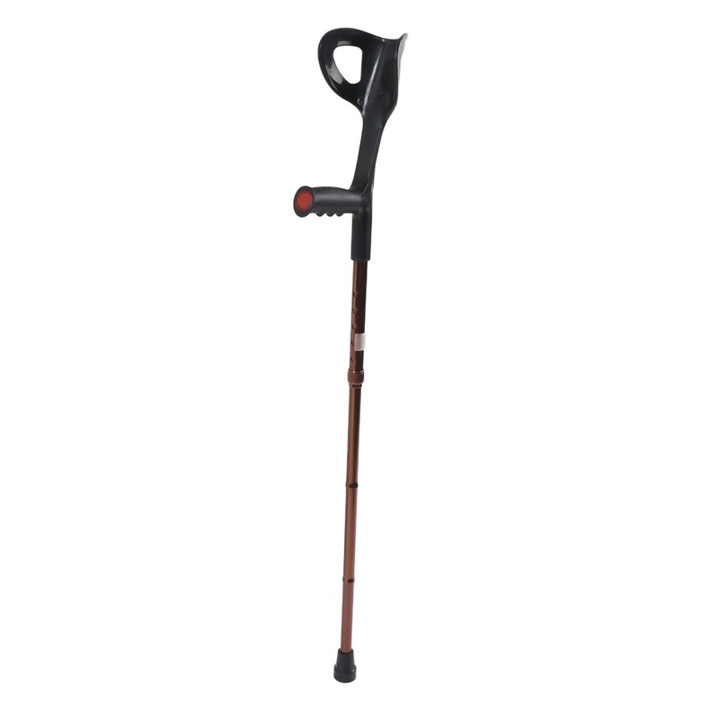 Foldable Walking Cane Stick Evenly Distributed Weight Forearm Folding Adjusting