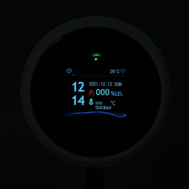 Smart Gas Leak Detector Highly Sensitive Combustible Gas Alarm WiFi