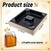 Geetery 2 Set 10 Frame Bee Top Feeders for Beehives