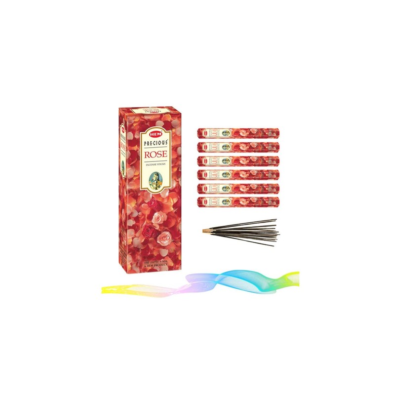 Hem Jasmine & Rose Incense Sticks (Pack of 2 Boxes)