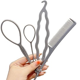 4pcs Hair Arrangement Stick Hair Braiding Kit Quick Beauty Salon Home Beginner