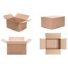 AKAR Small Parcel Shipping Boxes | 350x250x160mm Strong Single Wall