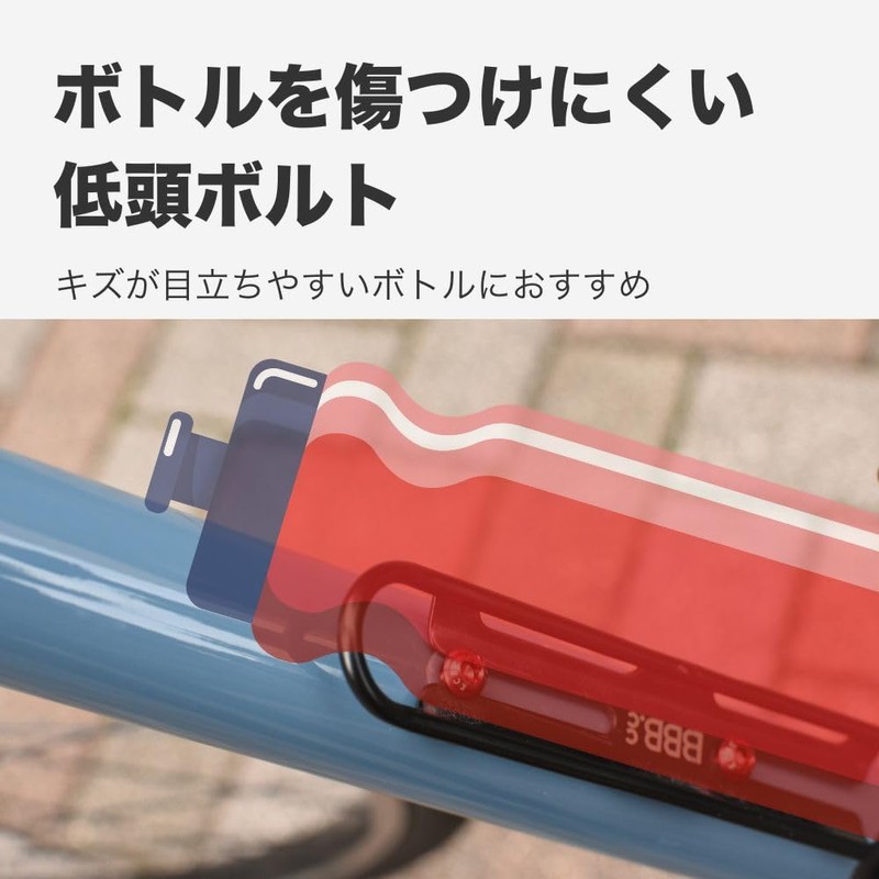 KCNC Torx Screw // Red 2PCS Bottle Cage Bolt 083042