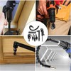 Tools Flexible Drill Bit Extension, Include 3pcs Rotatable Socket Adapter