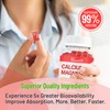 Calcium Magnesium Zinc Gummies with Vitamin D3 & K2, High
