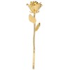 Long Stem Rose Gifts Dipped 24K Real Artificial Flower with