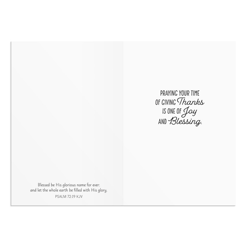DaySpring - Happy Thanksgiving - 4 Design Assortment With Scripture