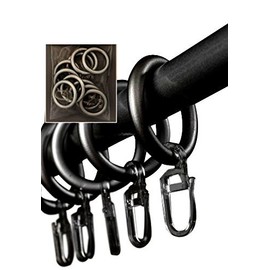 Curtain Rings Hooks with Rings 20 Pieces Set