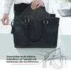 DoocliB Expanding File A4, Portable Document Folder with 7 Compartments,