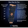 United Ortho 61024 3-Panel Knee Immobilizer, 24" Size