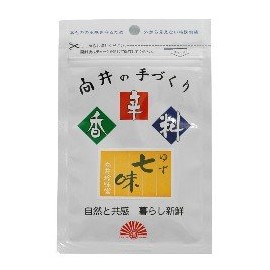 Mukai Hand-Made Spice, Yuzu Shichimi, 0.4 oz (10 g)