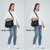 MINTEGRA Women Shoulder Handbag Roomy Multiple Pockets Bag Ladies Crossbody