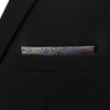 S&W SHLAX&WING Mens Paisley Pocket Squares XL Large for Wedding