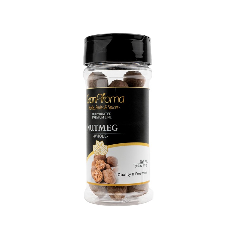 GranAroma Whole Nutmeg, Sweet & Savory Dishes, Baking, Whole Nut