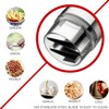Best Utensils Premium Stainless Steel Chopper And Dicer Chop Veggies