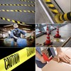 PATIKIL Safety Caution Tape 2" x 108' Safety Warning Stripe