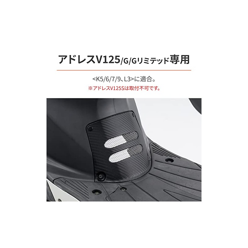 Daytona 75767 Engine Head Access Cover Carbon Seat Address V125