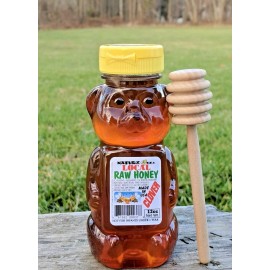 Clover RAW HONEY CLOVER 4 Bottles 6 LB 2.72kg 96oz 100% PURE LOCAL Unfiltered HONEY