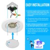 ZAGO LED 6" 120 Volts Closet Light Wired, PIR Motion
