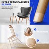 MÖBELHELD® Chair Leg Caps - [100% Transparent] Pack of 32