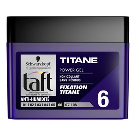 Schwarzkopf Professional Titanium Taft Unlimited Hold 6 Gel Cube Power Gel 250ml